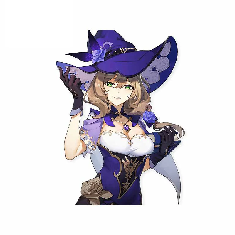 

Personality Anime Fine Decal Fashion Personality Creative Scratch-proof Sunscreen Waterproof Cartoon Protector DecalPVC13x10cm