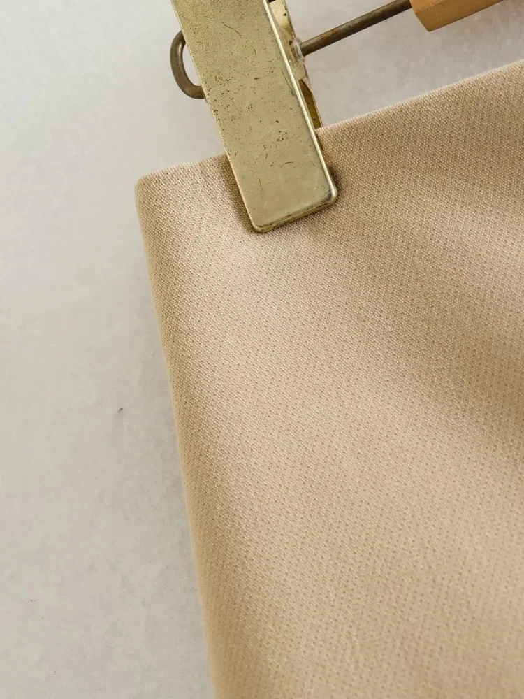 Юбка-шорты Женская прямая с завышенной талией на молнии