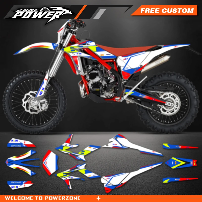 Фото Powerzone индивидуальные фоны, графические наклейки, наборы наклеек для Beta Xtrainer 150 200 250 300 400 450 2015 2016 2017 2018 2019 12 №2