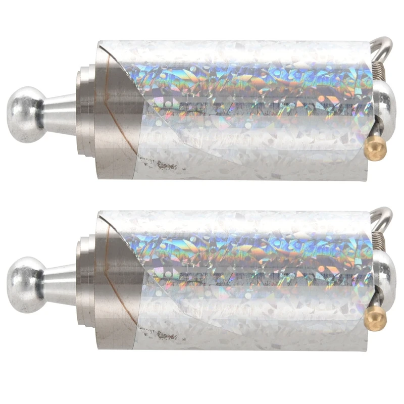 

2X 110 см появляющийся трость Серебряная нержавеющая сталь боевые искусства Карманный персонал Magic реквизит с волшебной палочкой Extend