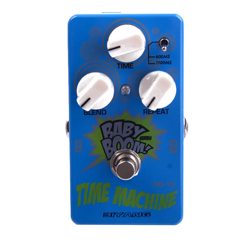 Педаль эффектов для бас-гитары BIYANG Mad Driver/Max Distortion/Машина времени/Fuzz Star/Tri Reverb/Compress