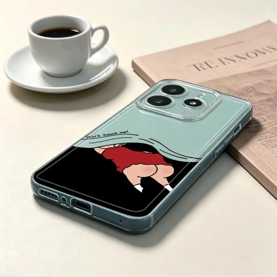 Фото Мягкий чехол для телефона с рисунком Shin-ChanS для Xiaomi Redmi Note 15 10S A4 9 10 11S 13C 14C 11 12S Note 13 14 Pro Plus 12 №3
