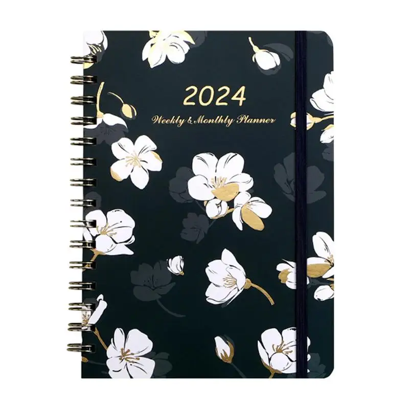 

Daily Planner Spiral Notepad Daily Agenda 2024 Flexible Seal Planning Accessory For Work Office Study Homework And Notes
