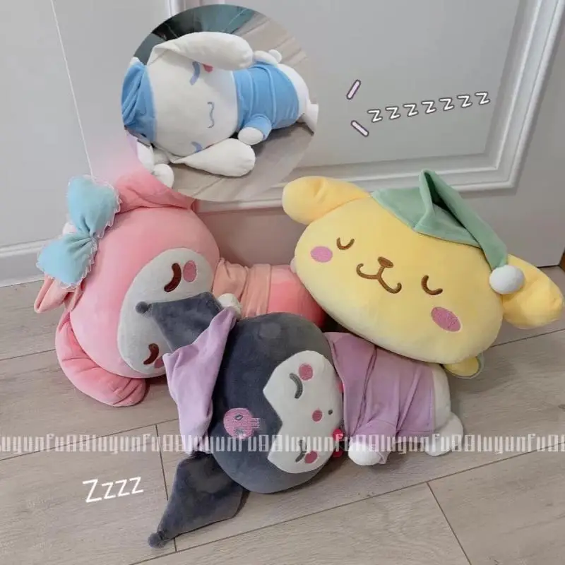 

Sanrio плюшевый спящий Коричный помпон моя мелодия пурин куроми 42 см Мультяшные мягкие плюшевые куклы-марионетки мягкие куклы Детская игрушка