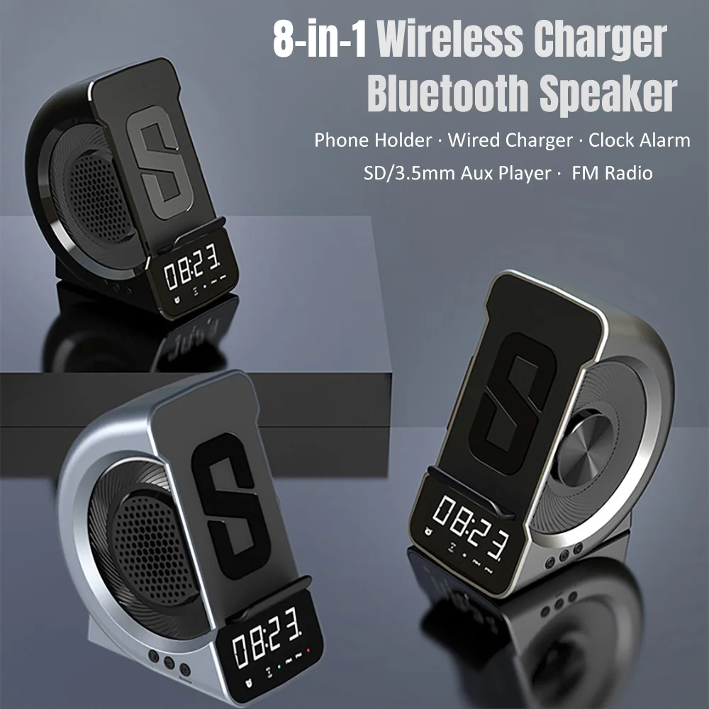 

Wireless Charger USB Charging Station Portable Cellphone Charger For iPhone 14 13 Samsung Xiaomi Mobile Phone Induction Charging