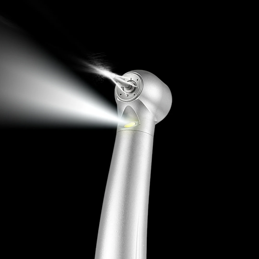 Кнопочный 4-х наконечник турбины для распыления воды со светодиодной подсветкой