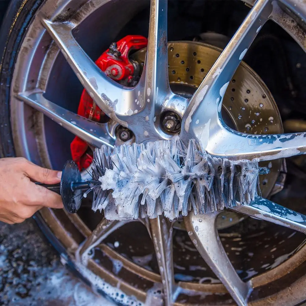 Щетка для детализации обода и колеса (безопасна автомобилей грузовиков