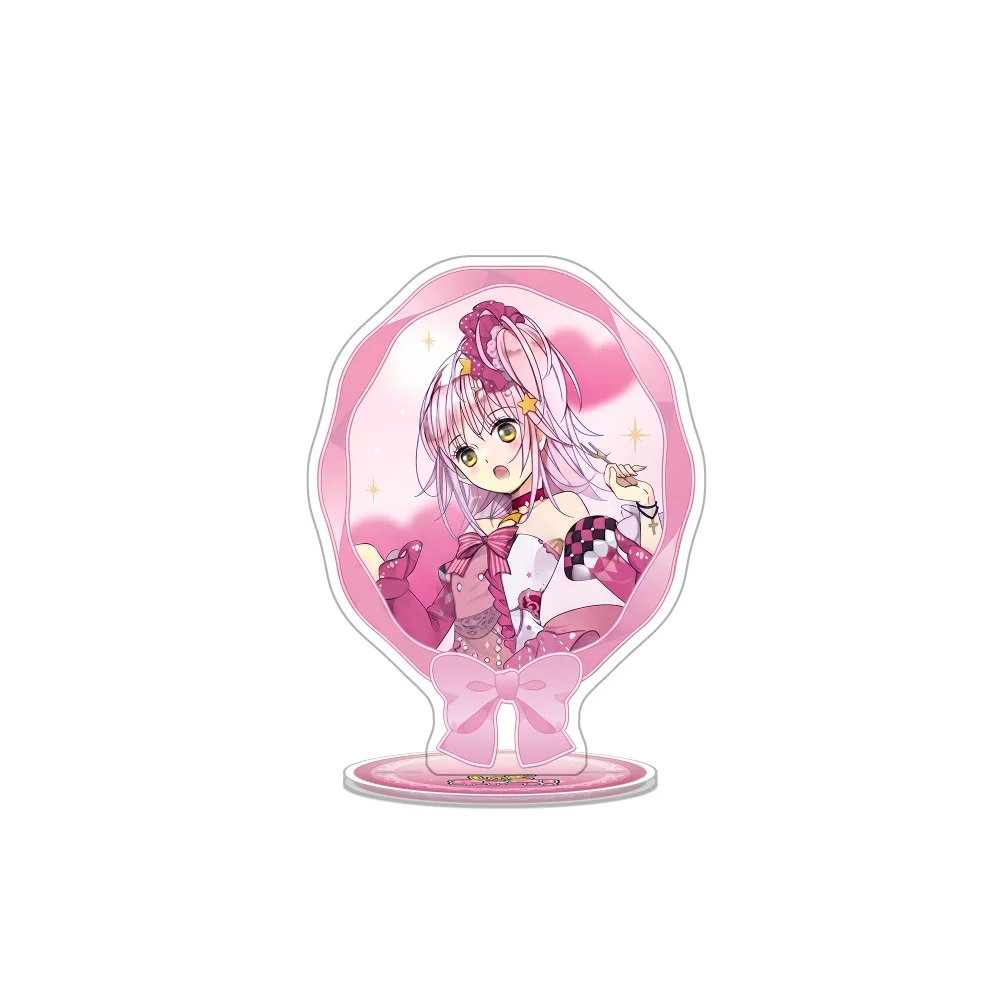 Фото Акриловая подставка-брелок Shugo Chara с Хинамори Аму, Цукиёми Икото, Хотори Тадасэ. Милый декор для рабочего стола. №3