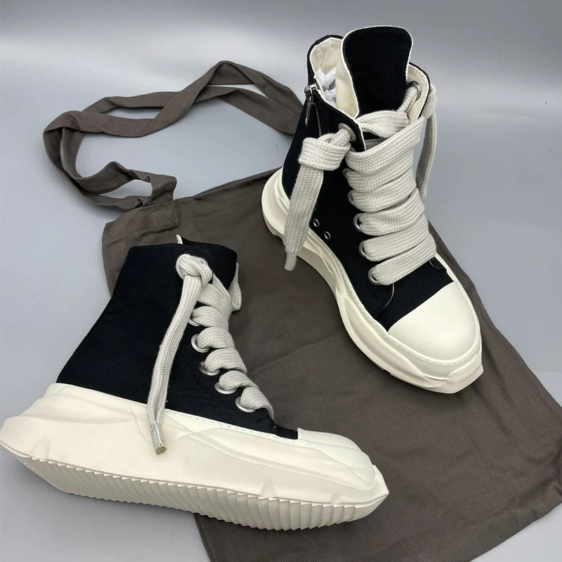 

Текстильные кроссовки Rick, мужские кроссовки на толстой подошве, кружевные кроссовки DRK для мужчин и женщин, мужская спортивная обувь SHDW, жен...