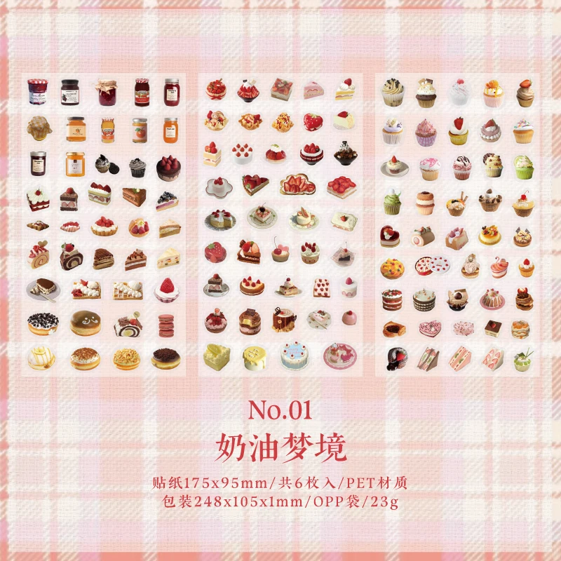 12 упаковок/лот декоративная наклейка для домашних животных серии Roaming Rally