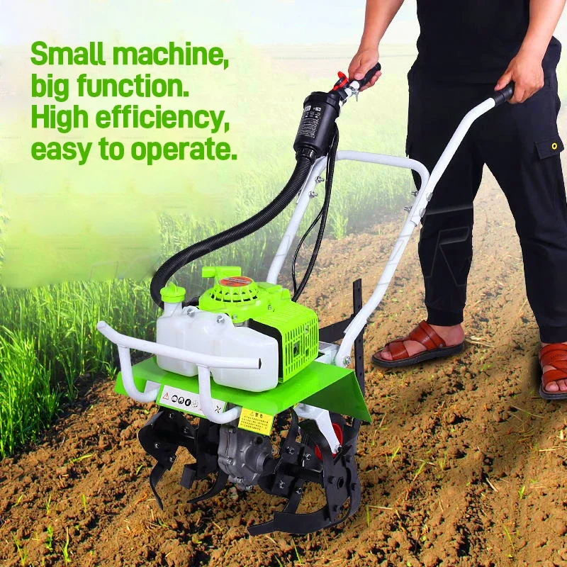 Лидер продаж маленькая бензиновая микрокультиватор роторная прополка