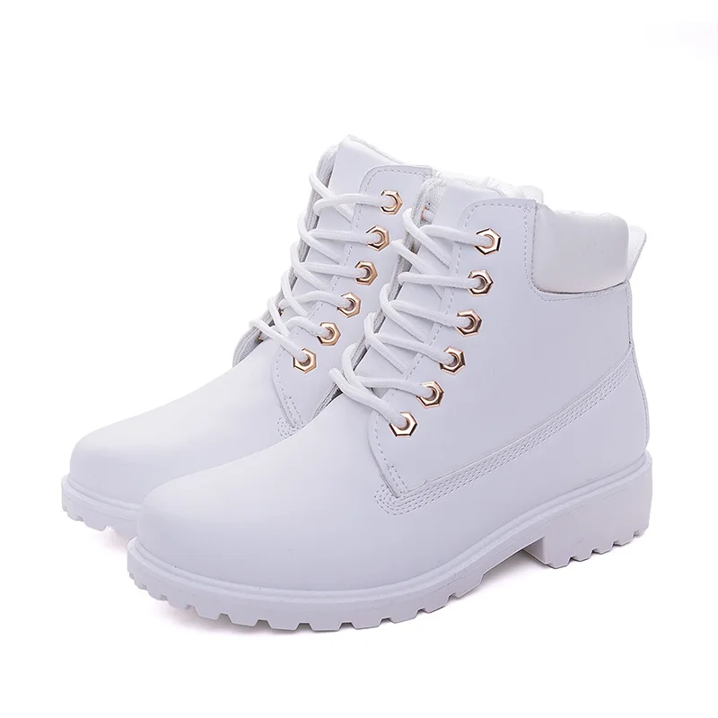 

Casual sneakers women shoes ankle boots 2022 ladies shoes winter boot women sneakers breathable solid lace-up women boots