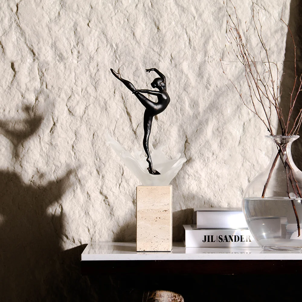 Для прямого дома и декора ручной работы из прозрачной смолы бронзы металла