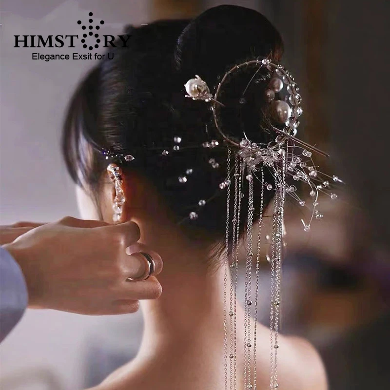 

Himstory тайская большая круглая принцесса фотосессия принцесса свадебные аксессуары для головы