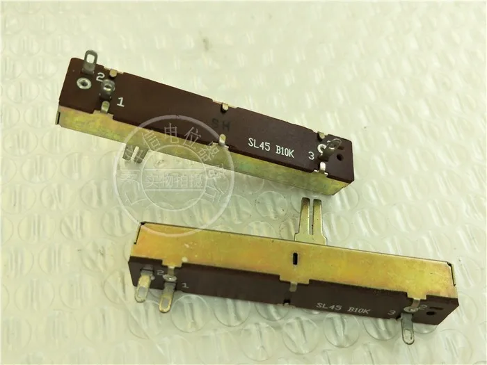 

SH SL-458N 73 мм прямой слайдер fader потенциометр B10k длина ручки 17MMA6