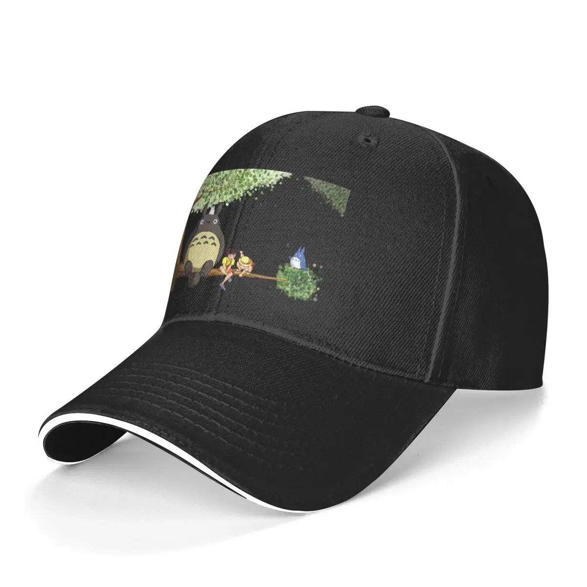

My Neighbor Totoro Satsuki Mei Baseball Cap Chuu Chibi Having Fun Retro Trucker Hat Summer Men Sports Design Snapback Cap