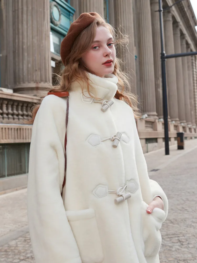 TXii осенне-зимнее Новое Белое искусственное Норковое экологически чистое меховое