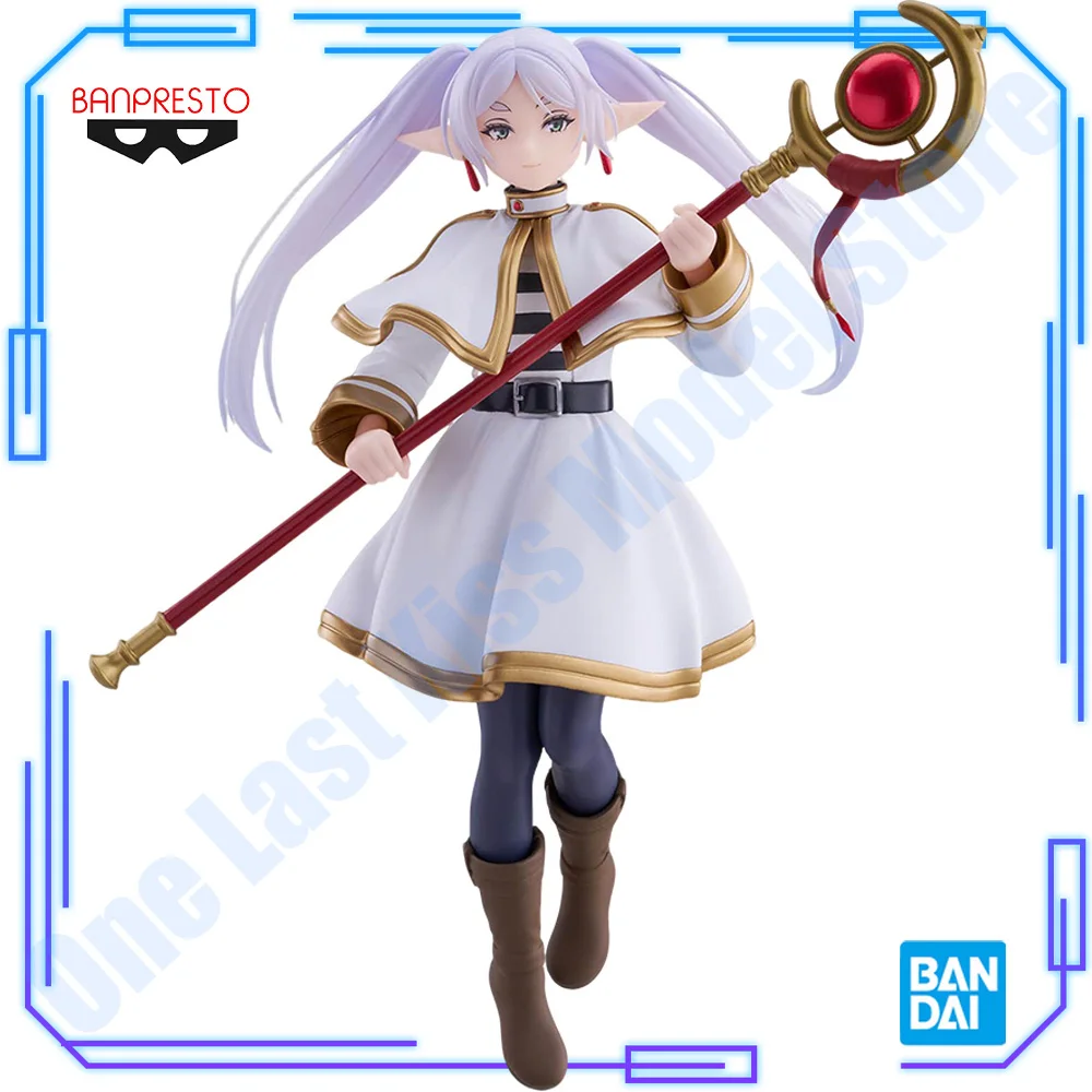 Фото В наличии: Оригинальная коллекционная фигурка Bandai Banpresto по аниме Frieren: Beyond Journey's End - Фрирен Грандиста, 26 см №1