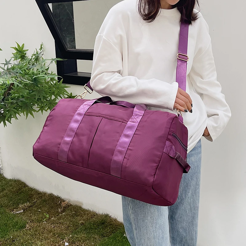 Summer New Fashion Luggage Handbag Men And Women Large Capacity Simple Design One Shoulder Slung Travel Bag High Quality M644