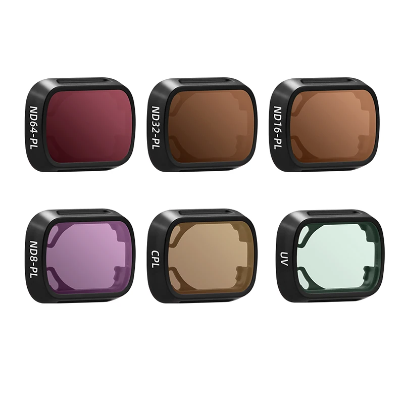 Фильтры для объектива brдк для DJI Mini 3 Pro Drone ,UV CPL ND8 16 32 64 ,4Pack-NDPL, поляризатор, фильтры для оптического стекла камеры, аксессуары