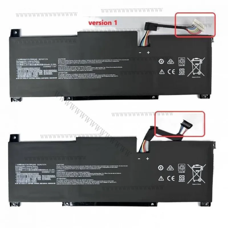 Фото Аккумулятор для ноутбука WW BTY-M491 11.4V 52.4Wh для MSI Modern 15 A10M A11M Stealth 15M A11M Summit B15 №2