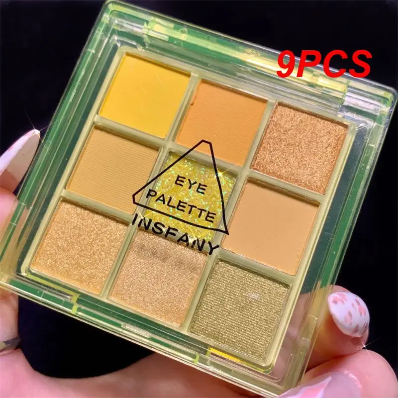 

9 шт., палитра теней для век, матовые и серые тени для век