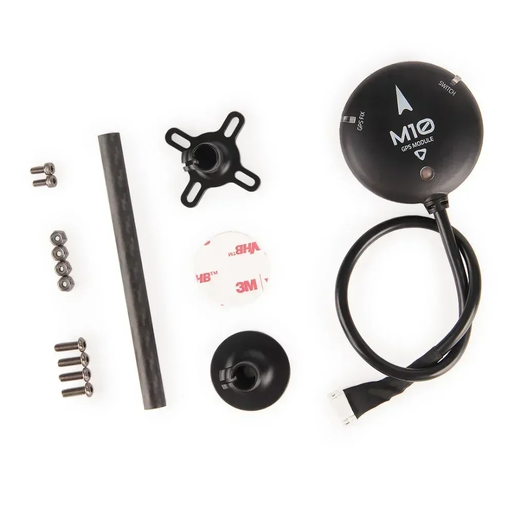 Фото Модуль GPS Holybro M10 с компасом и LED-индикатором, 3 варианта разъемов для различных целей, для радиоуправляемых FPV дронов №1