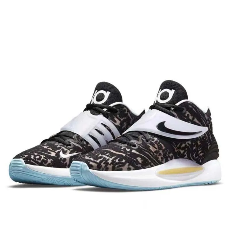 Противоскользящие и прочные практичные баскетбольные кроссовки Nike KD 14 со