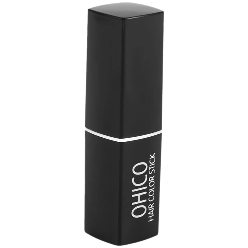 

Натуральный Растительный Экстракт Ohico, ручка для окрашивания волос в форме губной помады, покрывающая белые волосы, одноразовая палочка для окрашивания волос для красоты волос, мода