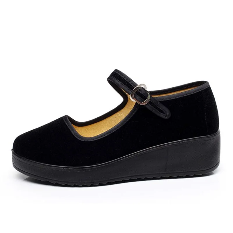 Женские милые высококачественные китайские традиционные удобные туфли на