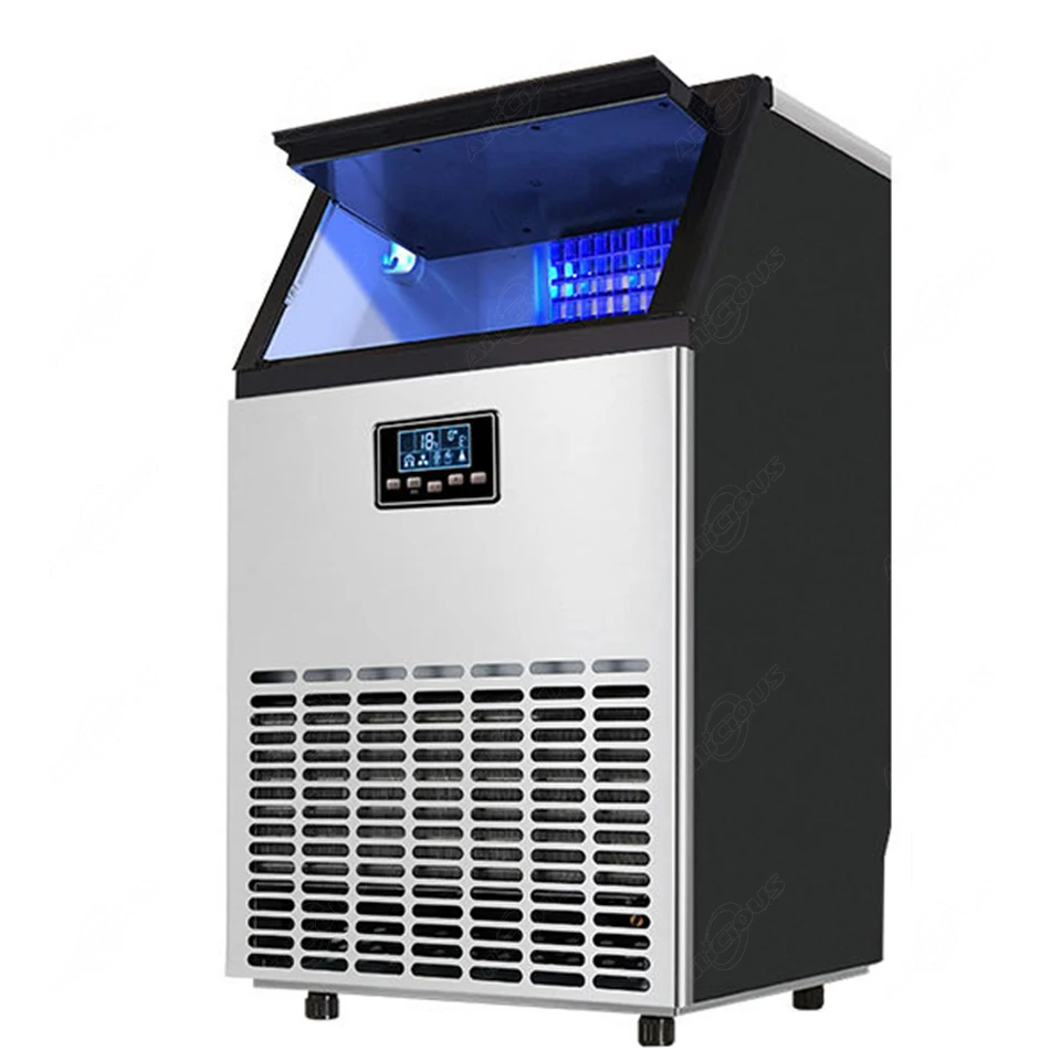 

HZB80 электрическая автоматическая Коммерческая льдогенератор 220 В 55 кг 68 кг 80 кг/24 ч льдогенератор