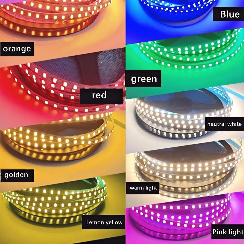 Фото Гибкая светодиодная лента S-образной формы, ширина 6 мм, 2835 SMD LED, 120 светодиодов/м, для самостоятельного изготовления неоновых вывесок и букв, 13 цветов, 1м-50м №3