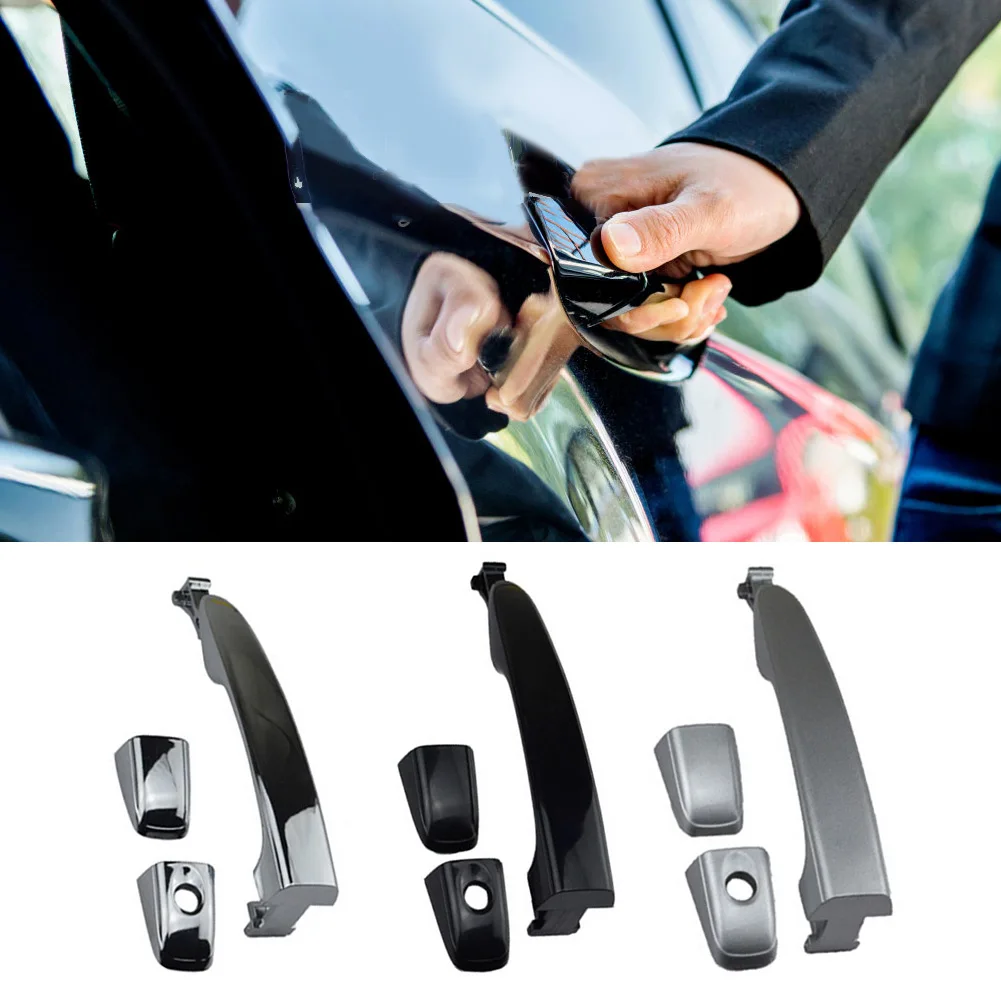 

1pcs Car Outside Handle With Cap 6105110U7101 For JAC J5 Black Silver Gray Exterior Parts Exterior Door Handles Auto Accessories