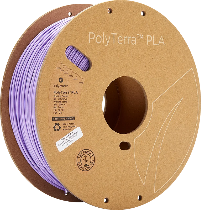 

Филамент для 3D-печати на основе биопластика Polymaker PolyTerra, Филамент для матового пла, Филамент 1,75/2,85 мм