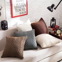 pillow cover long hug cushion covers home decor comfort coarse wool pillows mat decorative soft accessories couch cushions bed