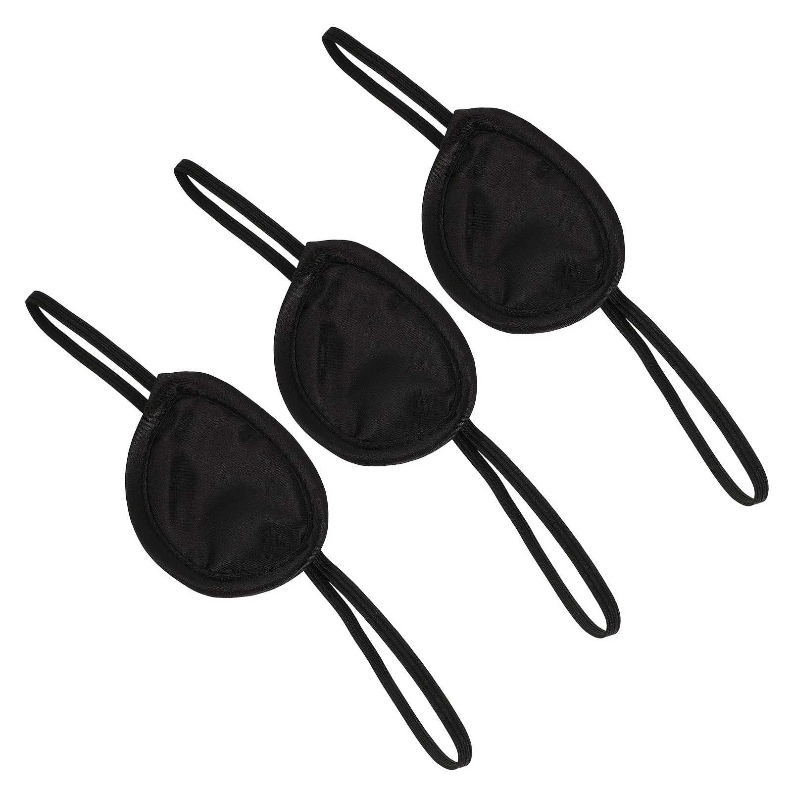 

Eye Patches Patch Lazy Adults Pirate Kids Strabismus Single Mask Black Amblyopia Right Left Glasses Shade Elastic Either Cover