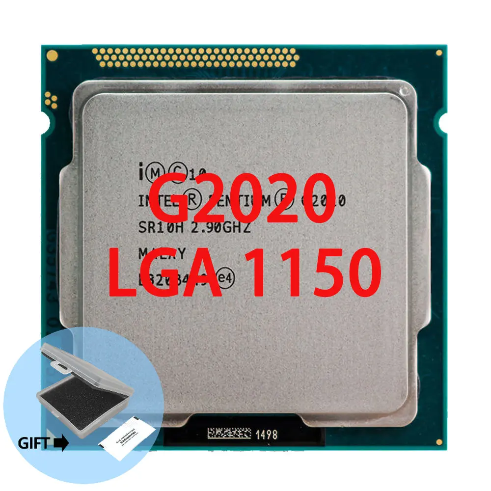 

Original Intel Pentium G2020 2.90GHz 3M LGA1155 55W desktop Dual Core CPU Free shipping ship out within 1 day