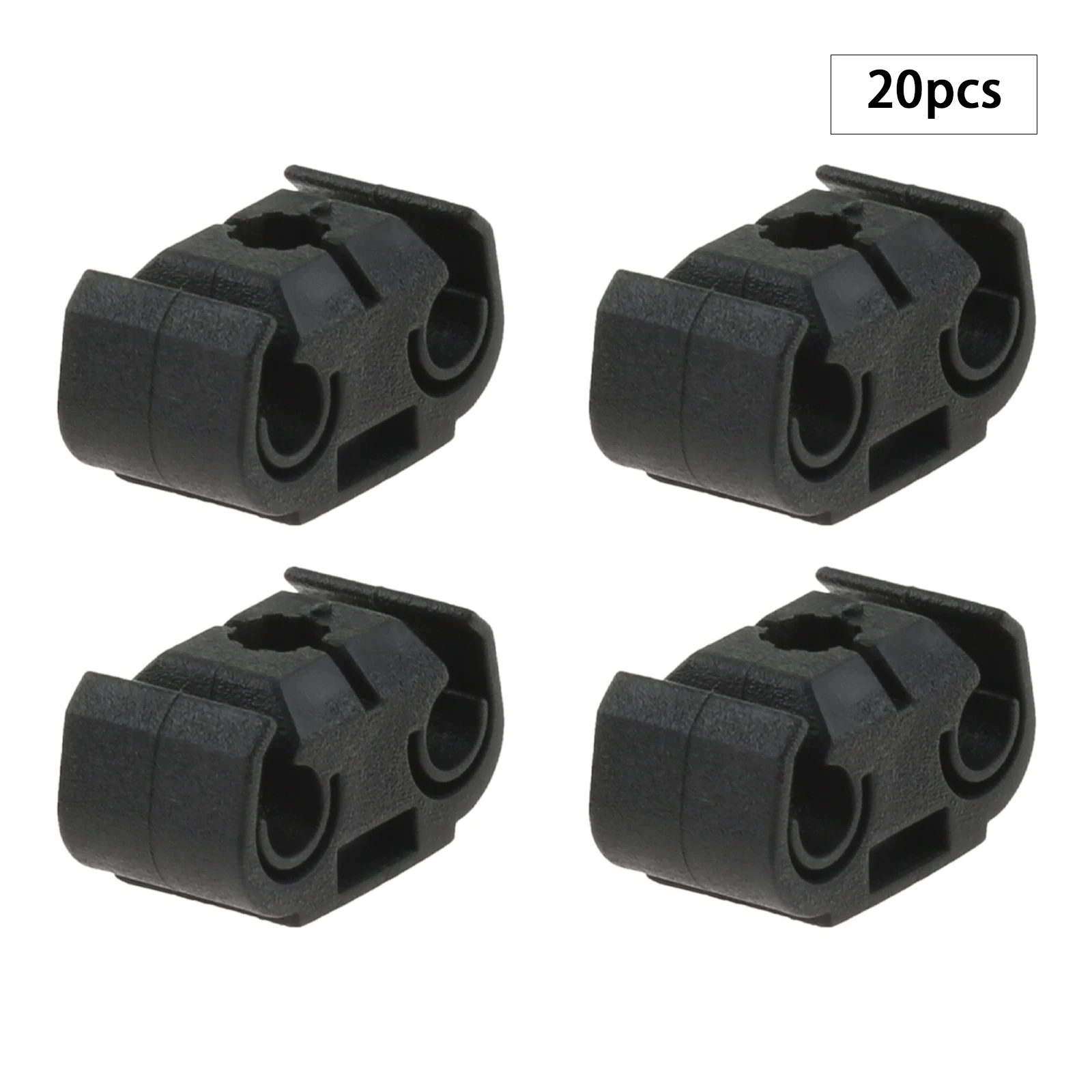 

20 шт. автомобильные кронштейны, зажимы для тормозной магистрали, двойной держатель троса 811611797 Подходит для Audi A4 S6 A8 RS4 Skoda Octavia Toldeo Bora