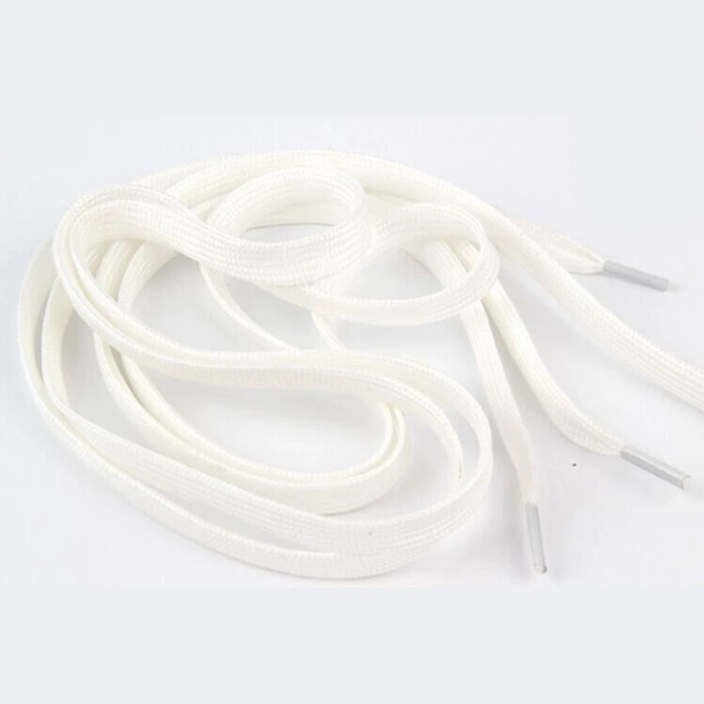 Luminous Shoelaces Flat Suitable For All Shoes Fluorescent Laces Party Get Together Night Run Unisex Shoelace 1 Pair