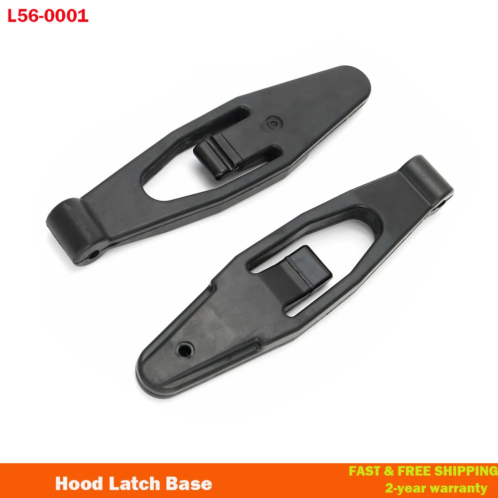 

2PCS Hood Latch Base L56-0001 23-13857 For Kenworth T300 T600 T800 W900 For Peterbilt 357 367 377 378 379 388 389