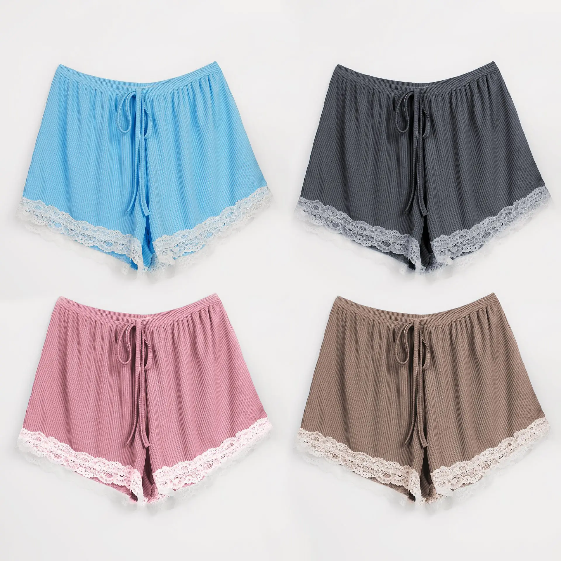 

Pajama Pants for Women In Summer Thin Cool Elastic Waist Pants Can Be Worn Out Oversized Casual Pants Shorts for Home Use