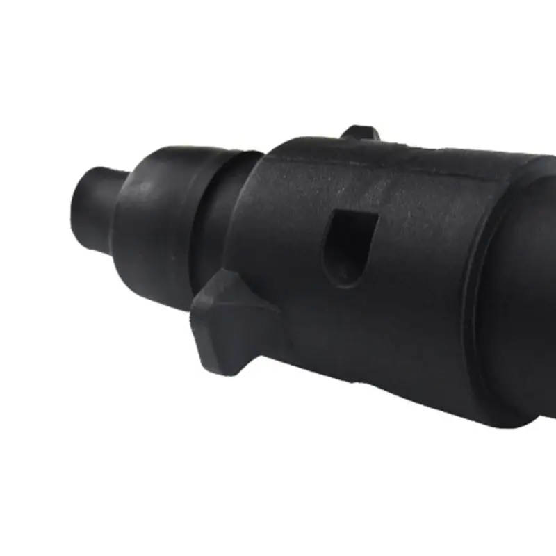 

7-контактный 7-контактный круглый пластиковый разъем 12 В для автофургона, разъем для прицепа, стандартная автомобильная Прямая