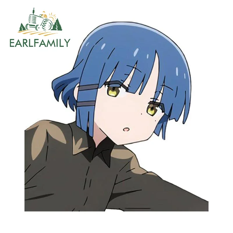 

EARLFAMILY 13 см x 11,4 см автомобильные наклейки для Yamada Ryo милые лоли кавайные виниловые наклейки для Windows JDM VAN