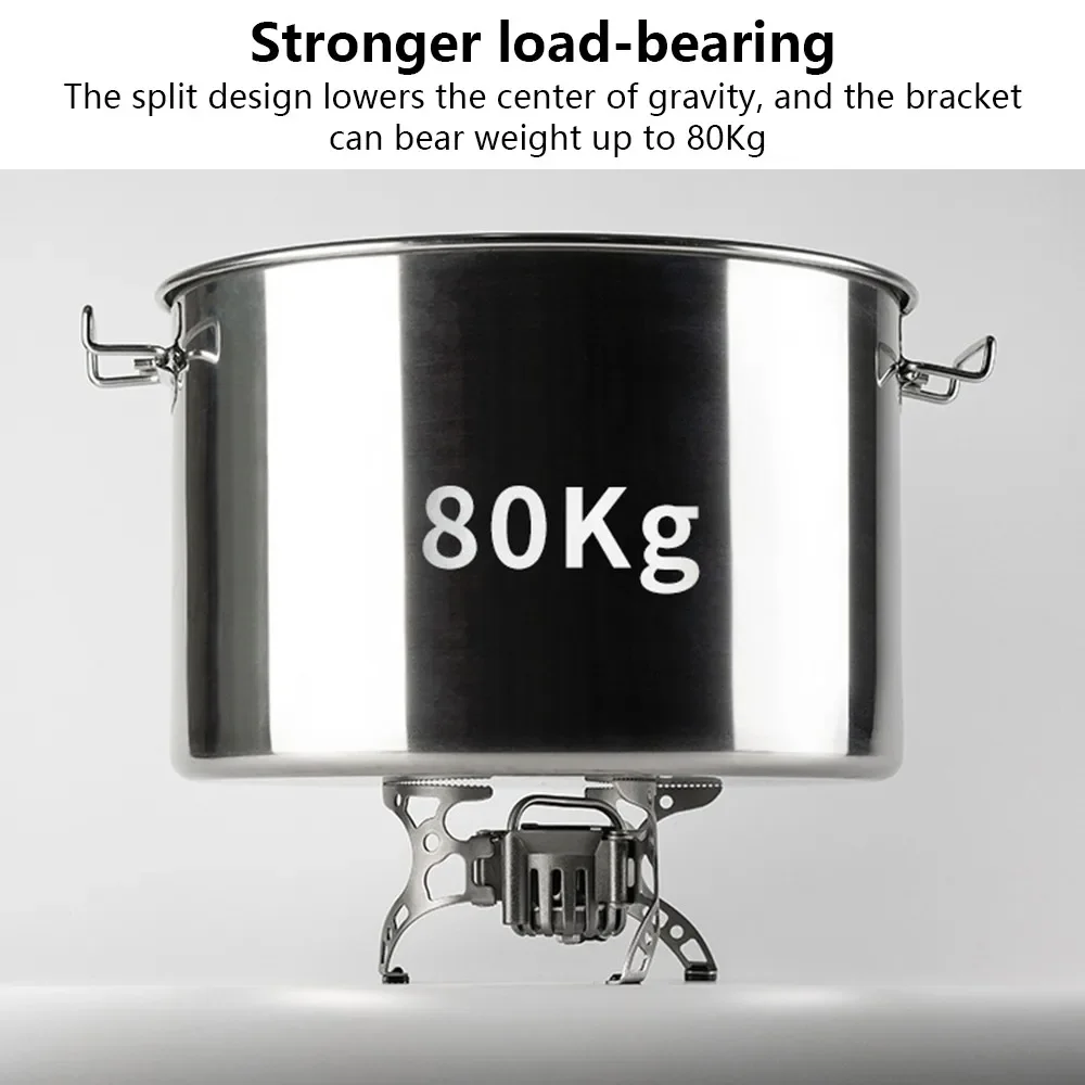 Портативная многофункциональная походная плита BRS-8/8A газовая для приготовления