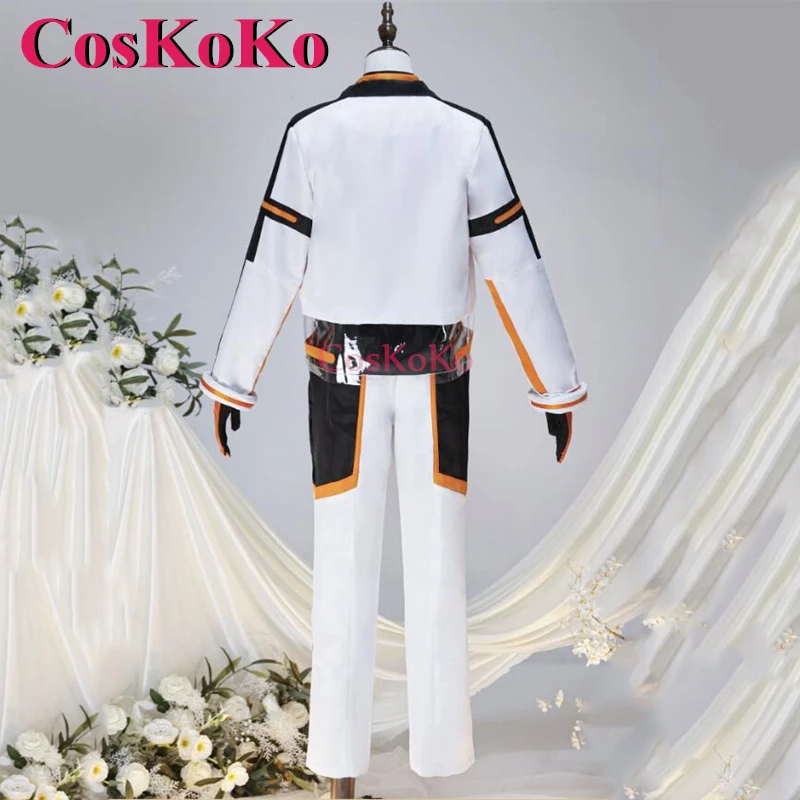 CosKoKo Alban Knox Косплей Аниме VTuber NIJISANJI Костюм первого юбилея Мода Униформа Хэллоуин