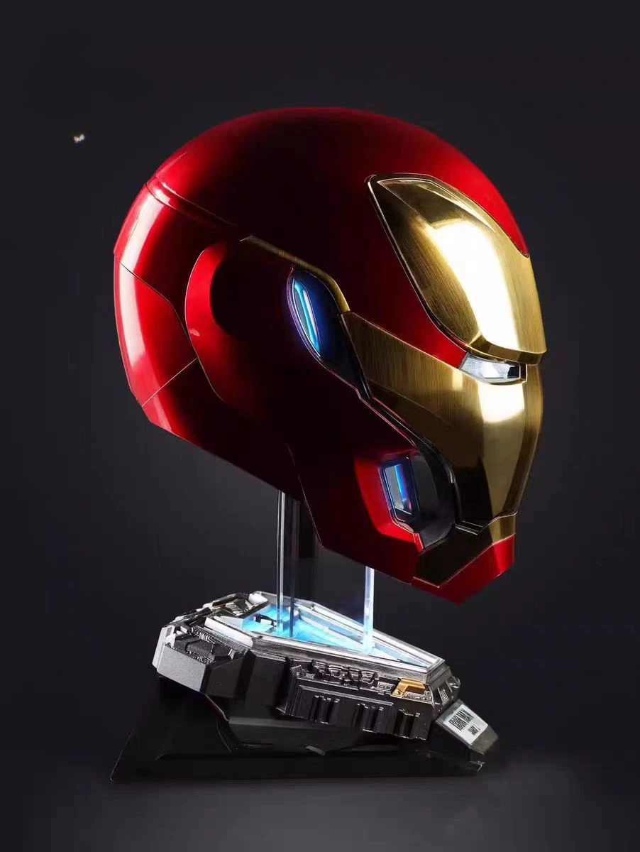 Новинка электронный шлем от модели Ironman настоящая 1/1 маска ironmans игрушка для