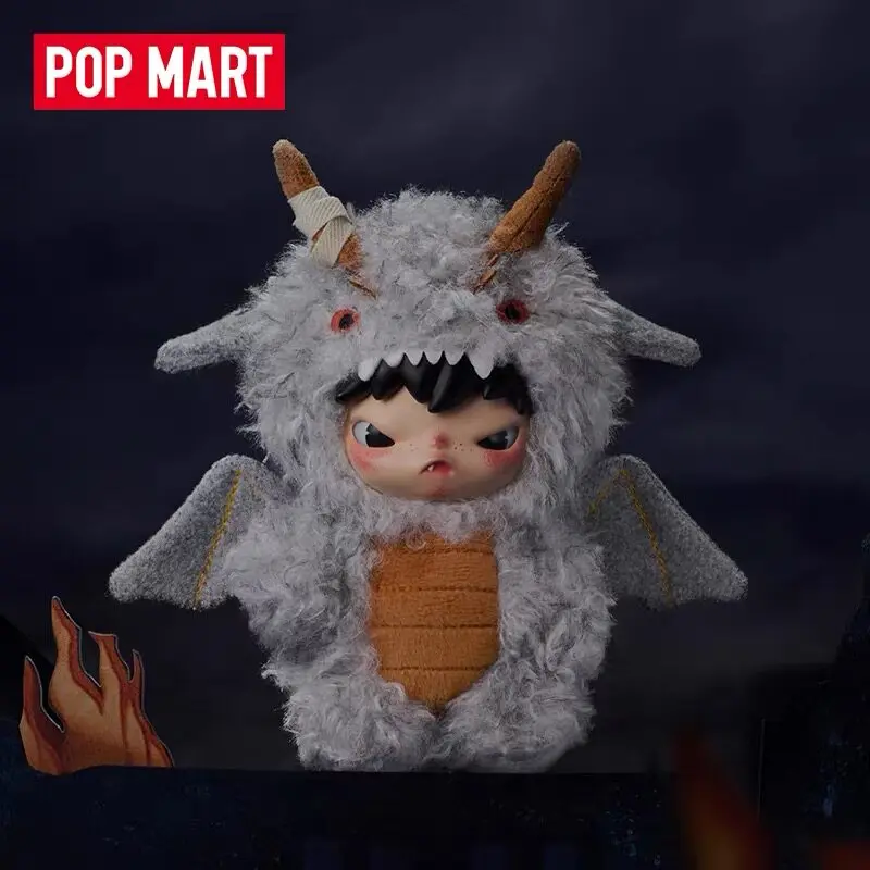 Фото Коллекционная плюшевая кукла-подвеска Tcv Pop Mart Hirono Mist Walker Blind Box Mystery Box, художественная игрушка, украшение для дома, подарок-сюрприз №5