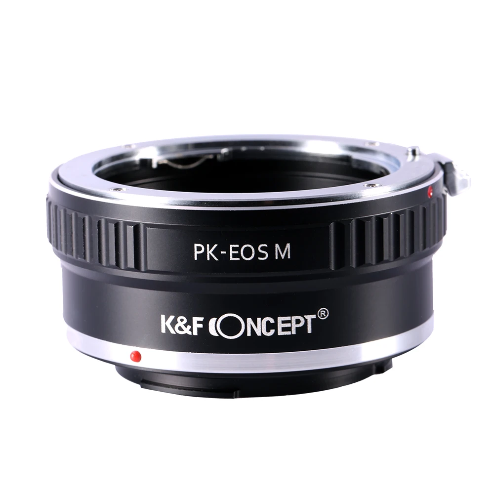 

K&F Concept Camera Lens Adapter for Pentax K Lenses to Canon EOS M Lenses Mount Adapters PK-EOS M M2 M3 M5 M6 M10 M100 Camera