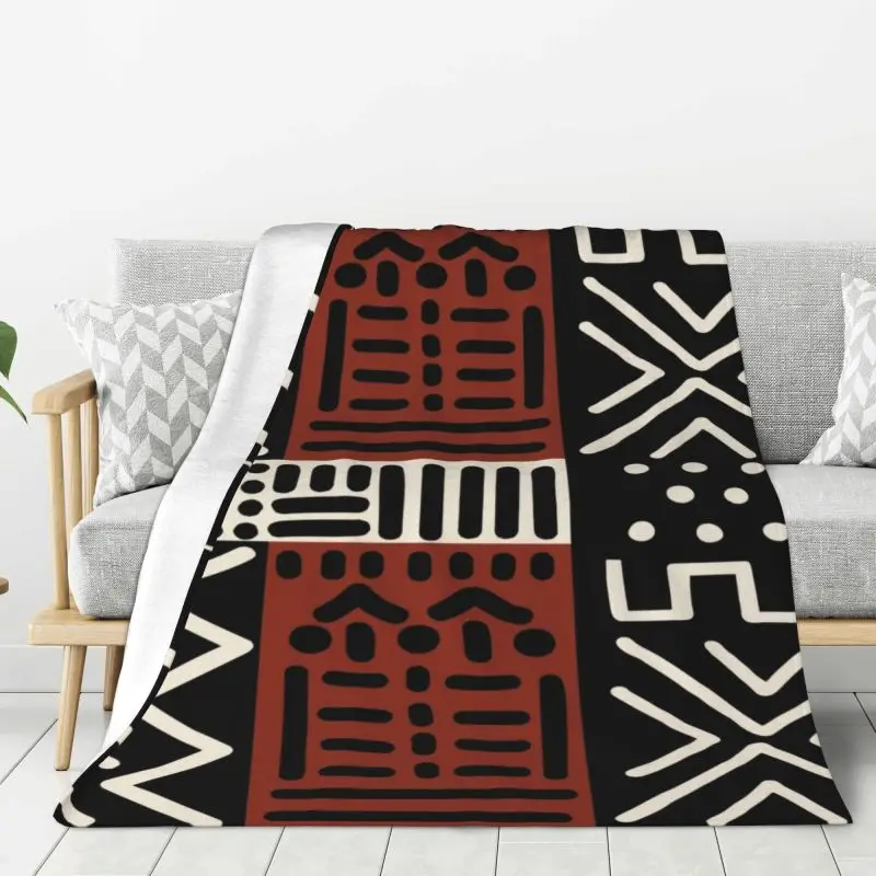 Африканское Грязевое тканевое одеяло boголан на заказ теплые флисовые мягкие