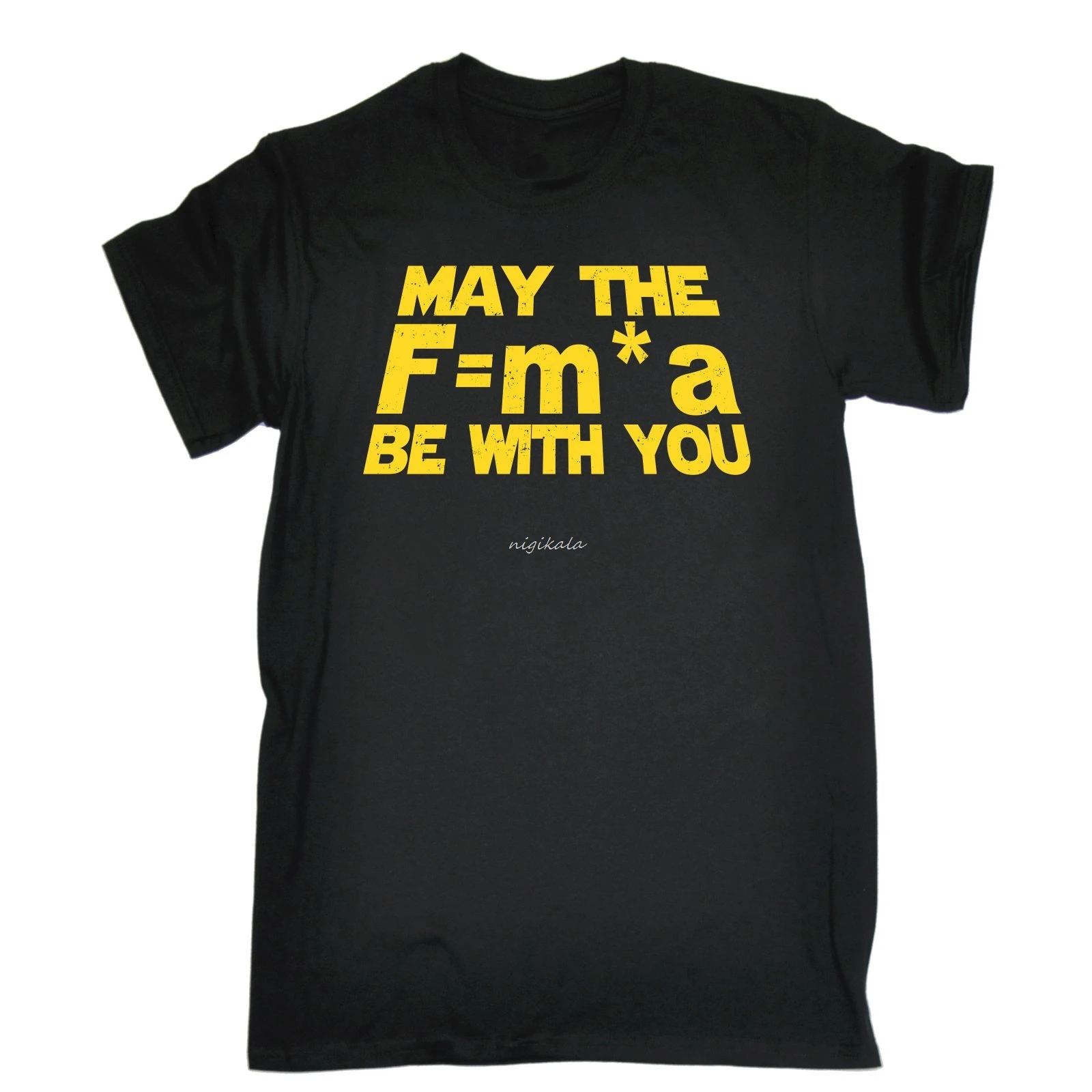 

Футболка с надписью MAY THE F = M * A BE WITH YOU, физика, Джик, девиз на день рождения, забавный подарок, 123 футболка для мужчин, футболки с принтом